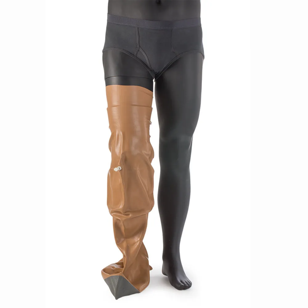 DryPro Waterproof Prosthetic Leg Cover, Non-Skid Foot, Vacuum Seal